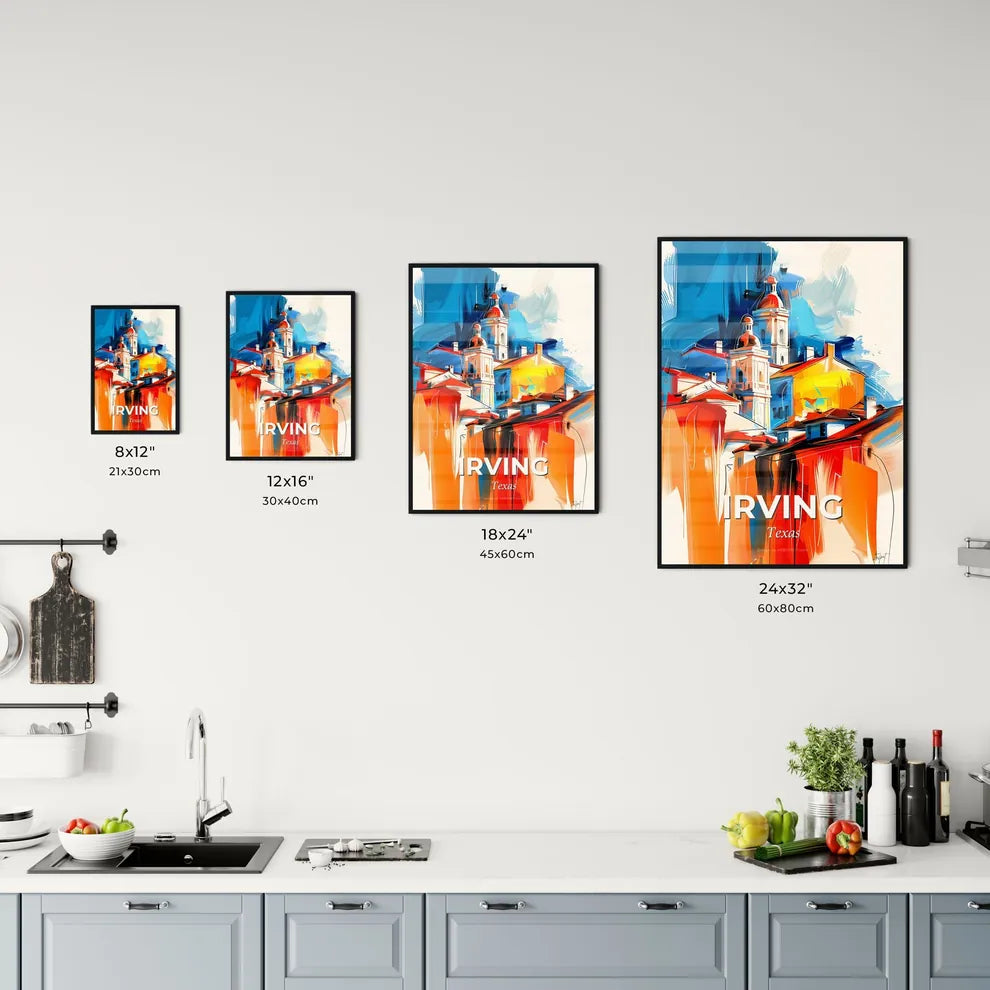 Vibrant Irving, Texas Kitchen Art