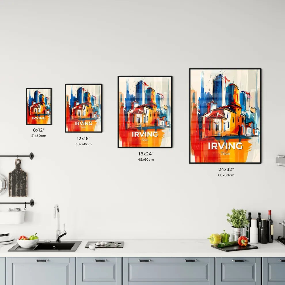 Vibrant Irving, Texas Kitchen Art