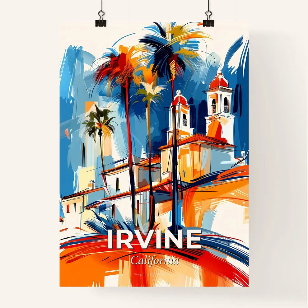 Vibrant Irvine, California Poster