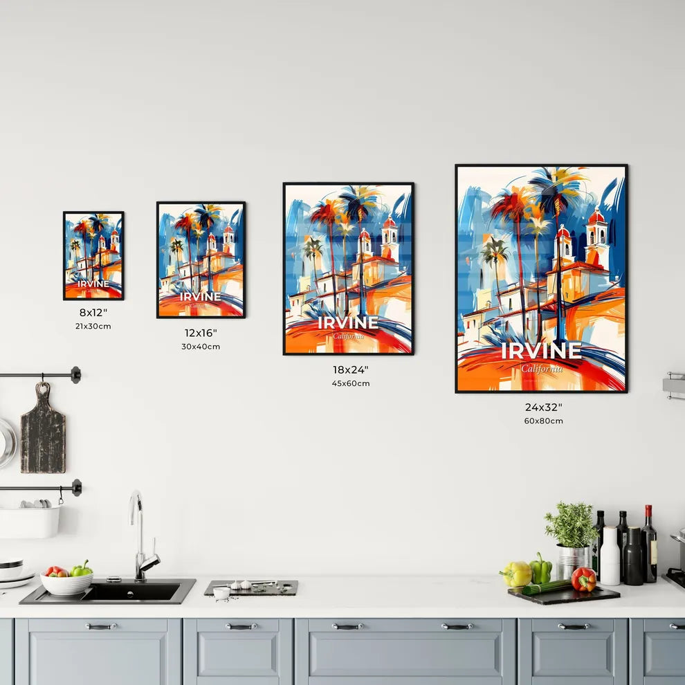 Vibrant Irvine, California Kitchen Art