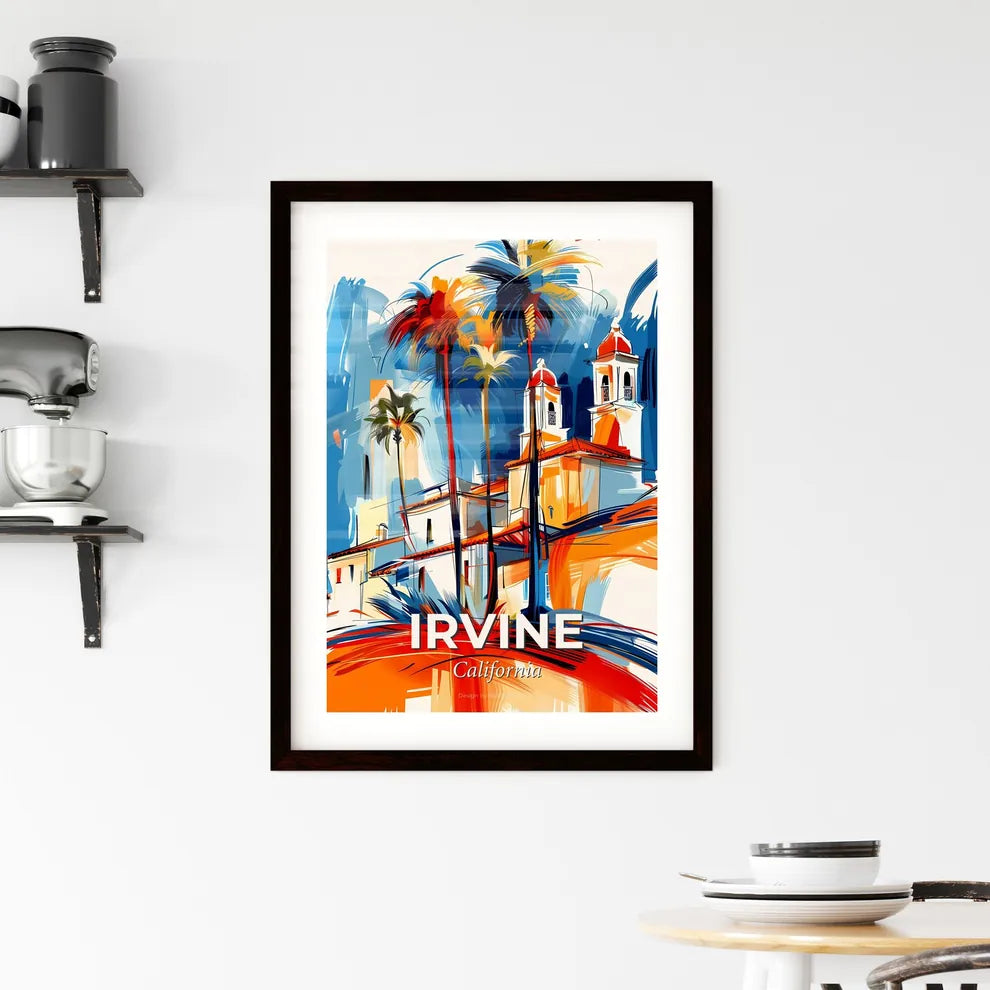 Vibrant Irvine, California Framed Print