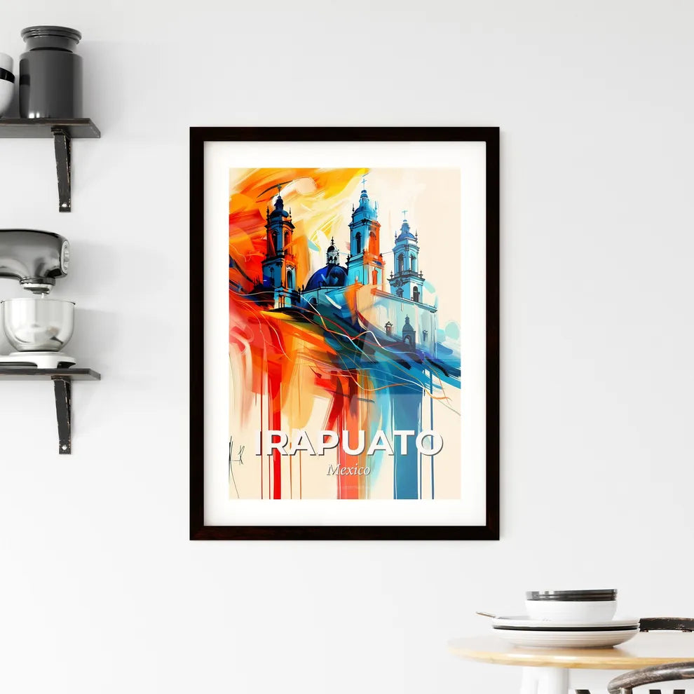 Vibrant Irapuato, Mexico Framed Print