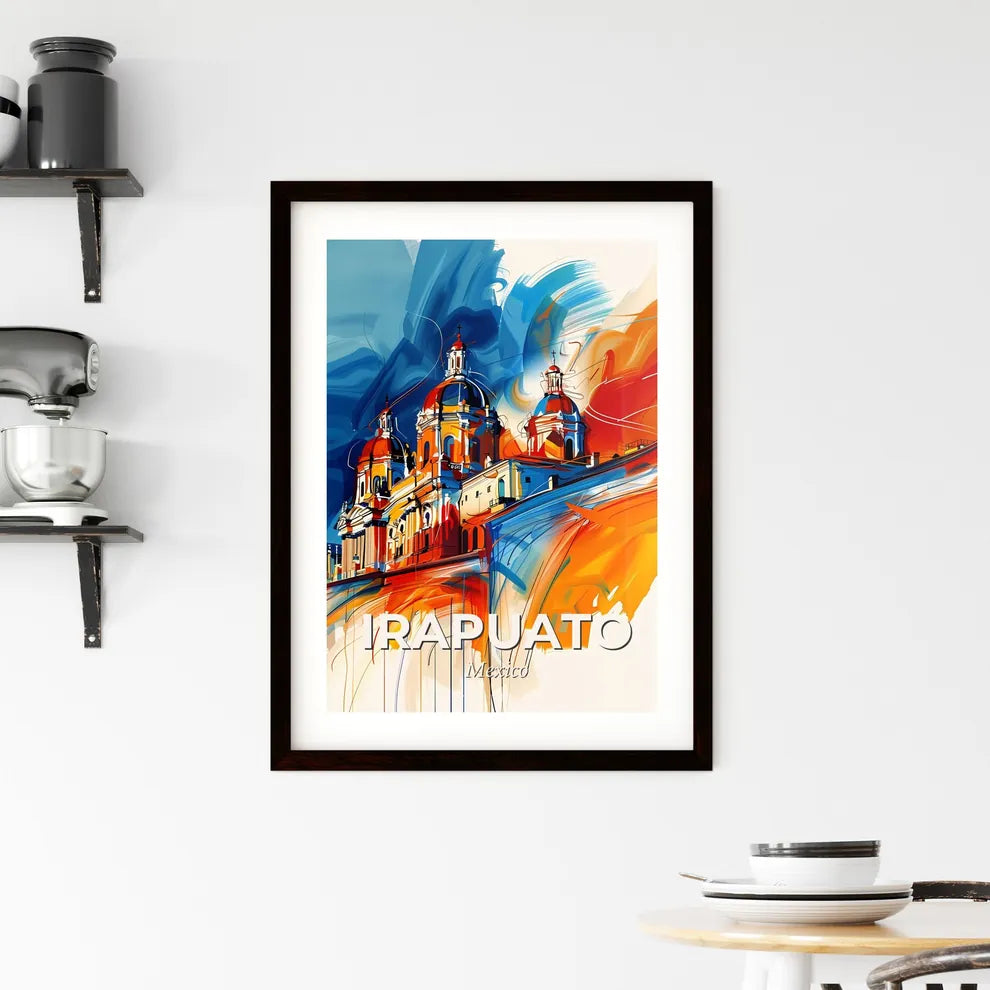 Vibrant Irapuato, Mexico Framed Print