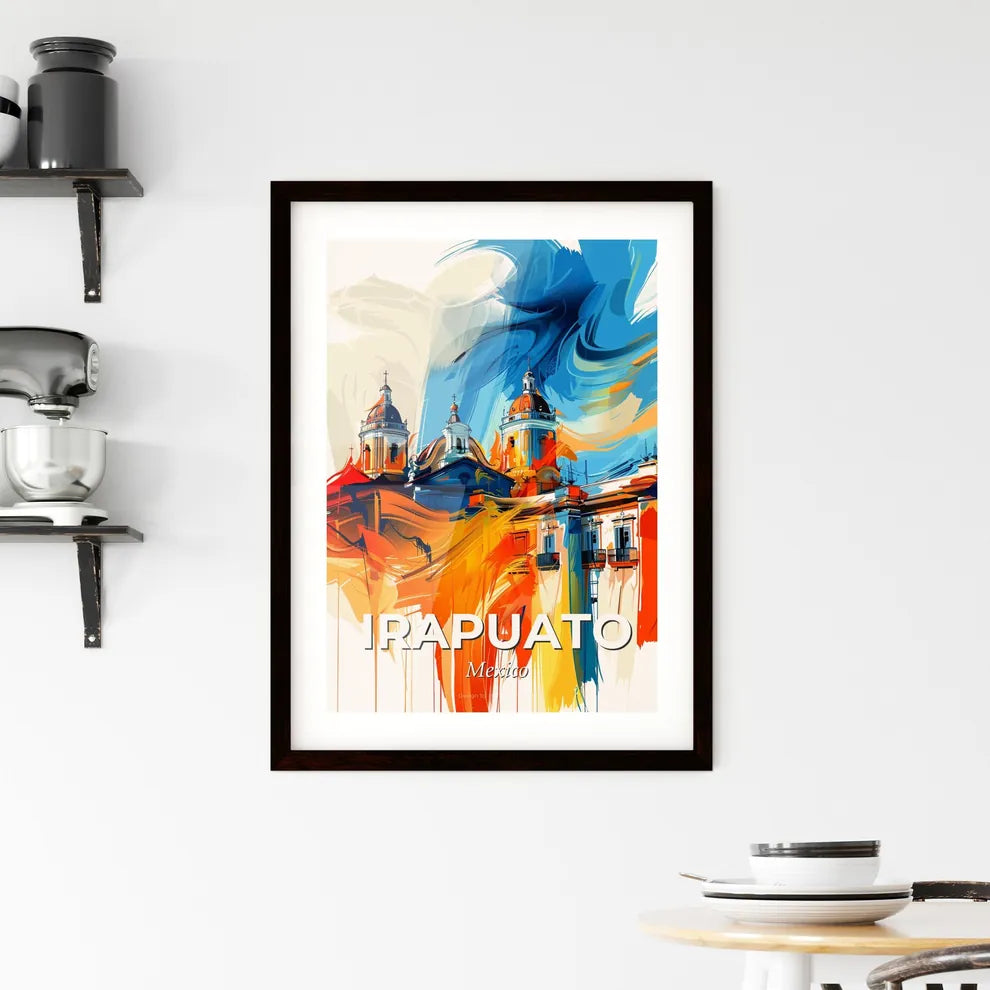 Vibrant Irapuato, Mexico Framed Print