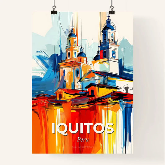 Vibrant Iquitos, Peru Poster