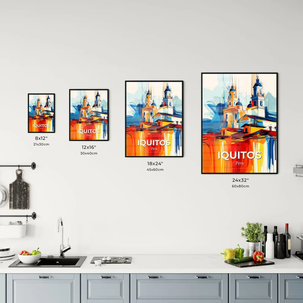 Vibrant Iquitos, Peru Kitchen Art