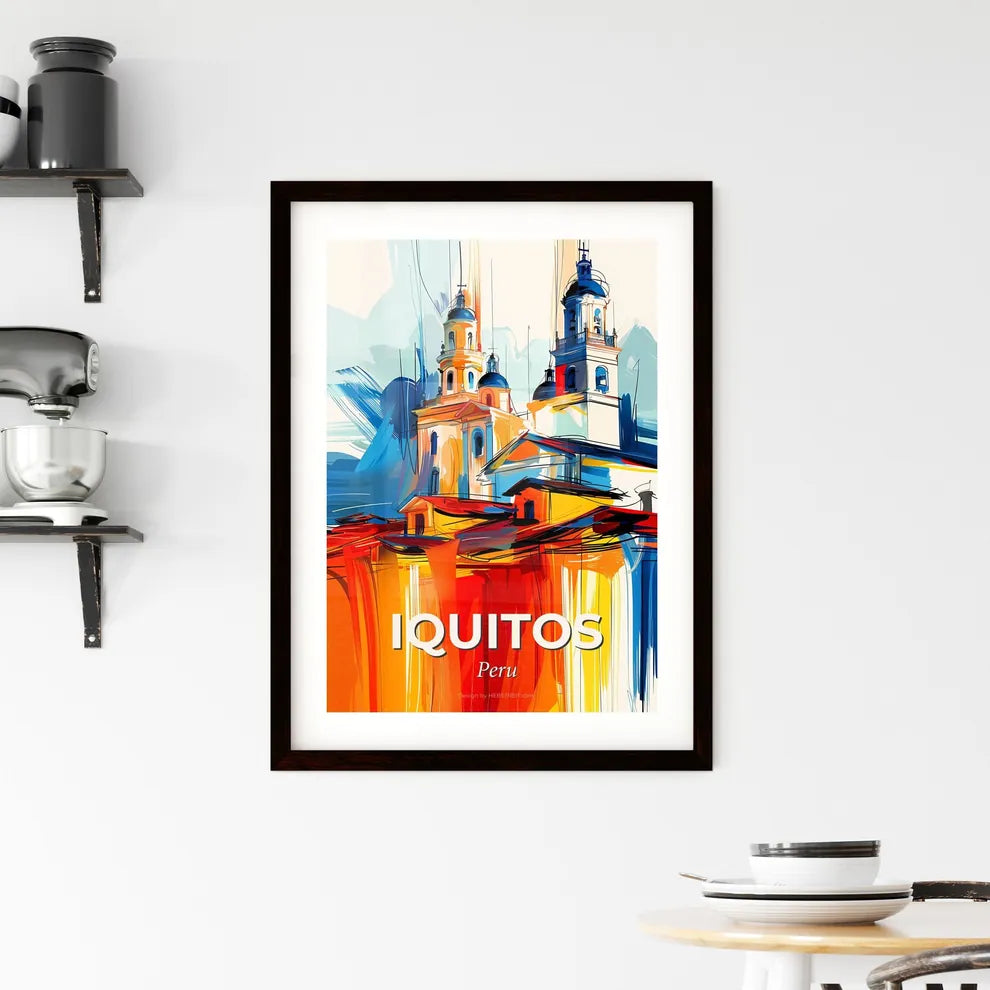 Vibrant Iquitos, Peru Framed Print