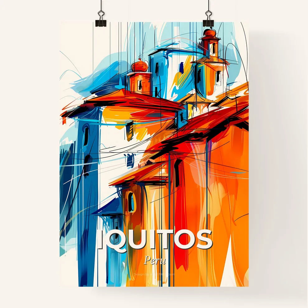 Vibrant Iquitos, Peru Poster