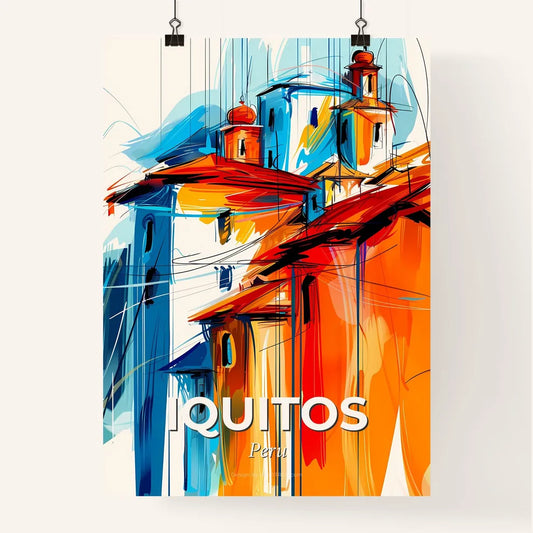 Vibrant Iquitos, Peru Poster