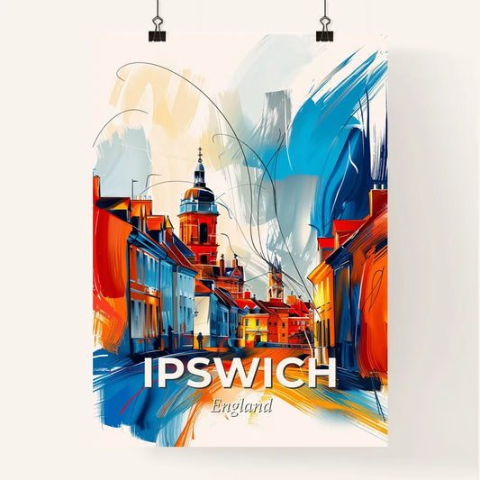 Vibrant Ipswich, England Poster