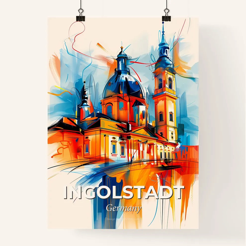 Vibrant Ingolstadt, Germany Poster