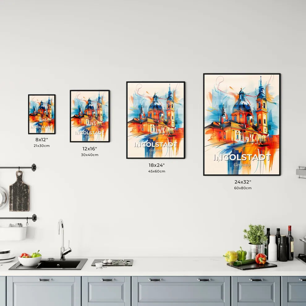 Vibrant Ingolstadt, Germany Kitchen Art