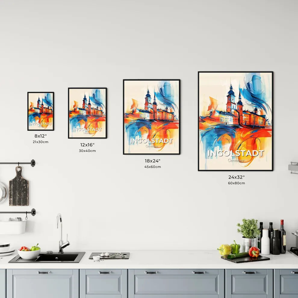 Vibrant Ingolstadt, Germany Kitchen Art