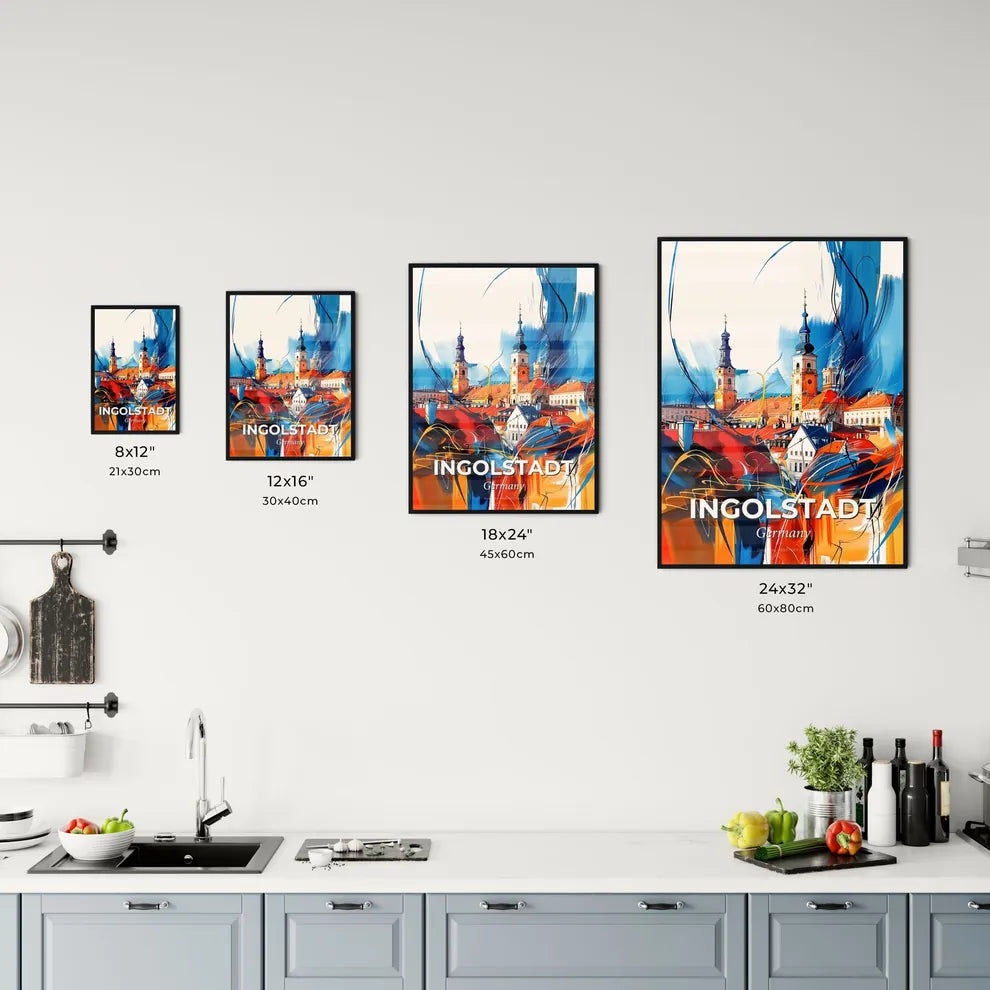 Vibrant Ingolstadt, Germany Kitchen Art