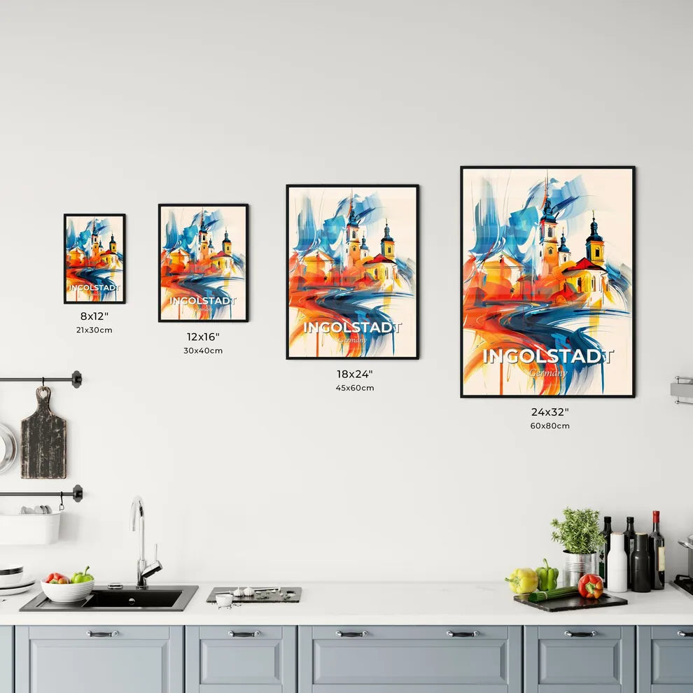 Vibrant Ingolstadt, Germany Kitchen Art