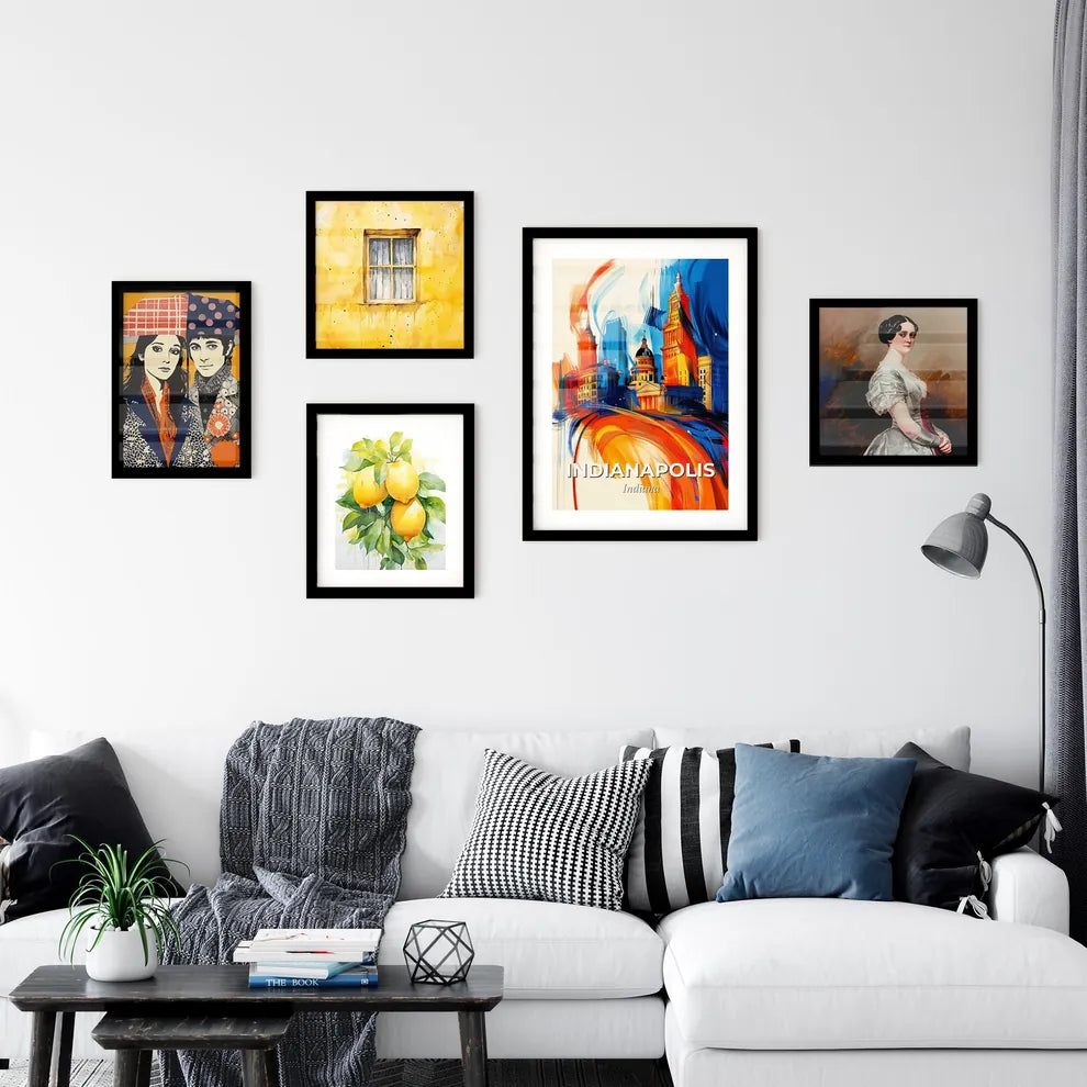 Vibrant Indianapolis, Indiana Wall Art Collection