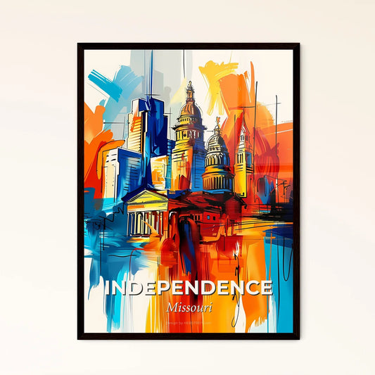 Vibrant Independence, Missouri Art Print
