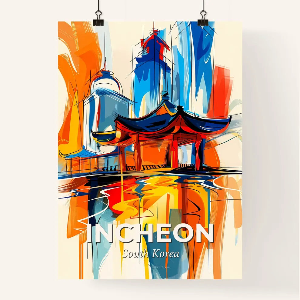 Vibrant Incheon, South Korea Poster