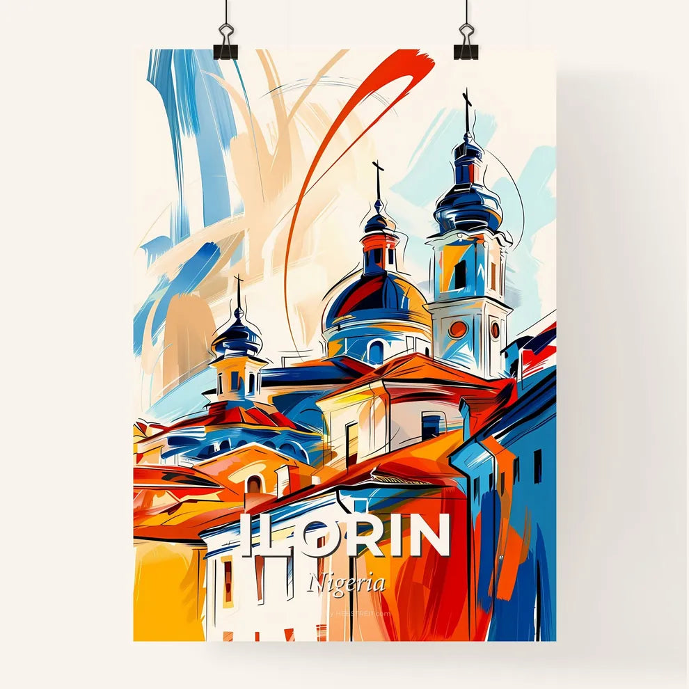Vibrant Ilorin, Nigeria Poster