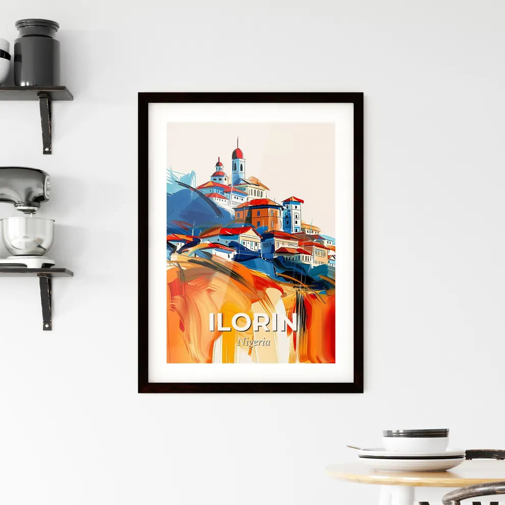 Vibrant Ilorin, Nigeria Framed Print