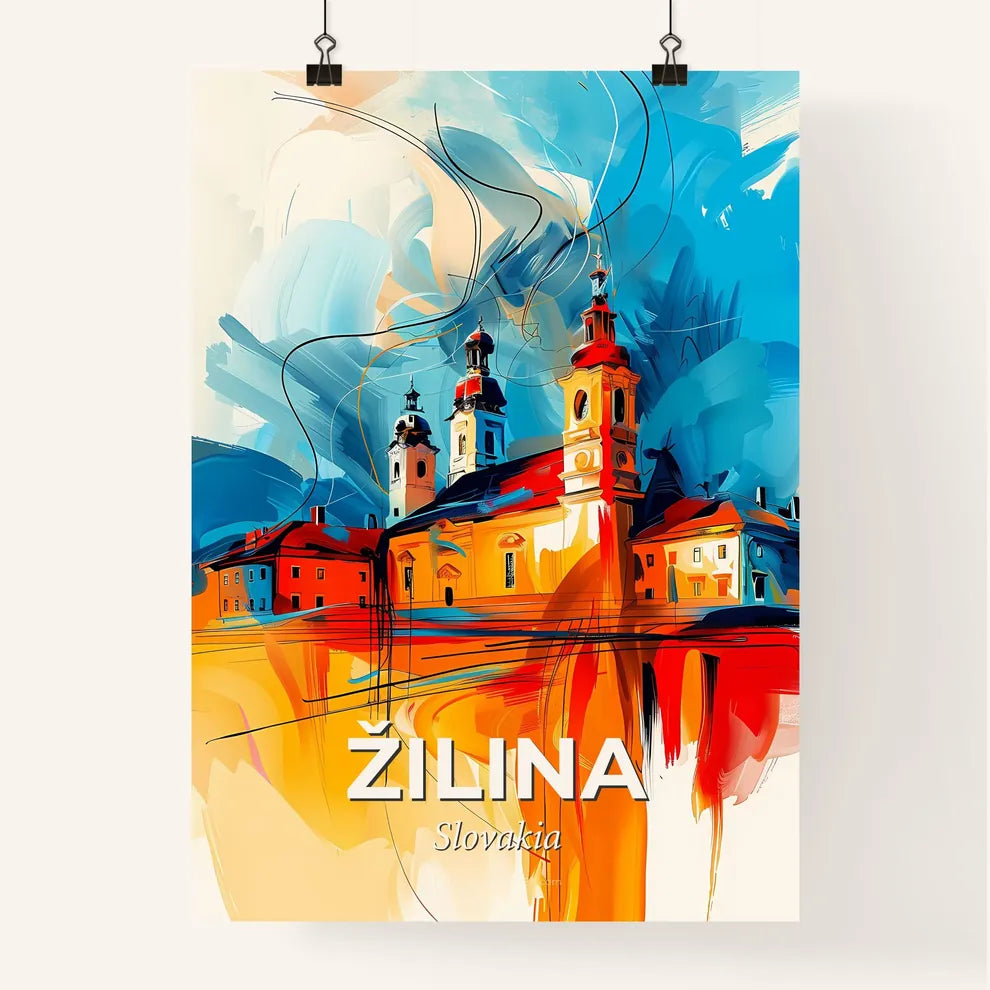 Vibrant Žilina, Slovakia Poster