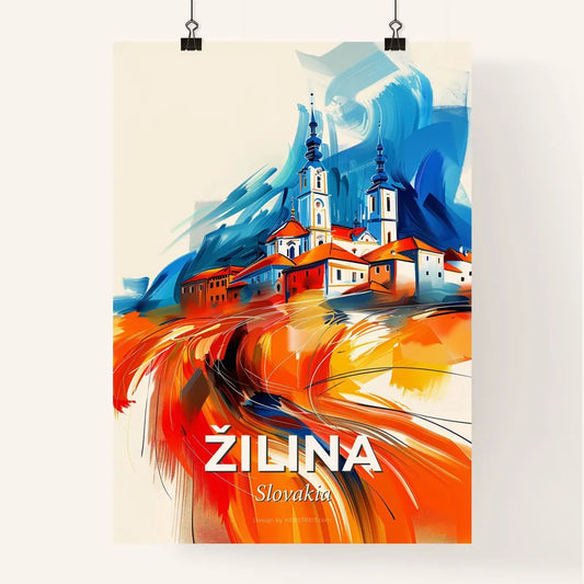 Vibrant Žilina, Slovakia Poster