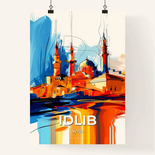 Vibrant Idlib, Syria Poster