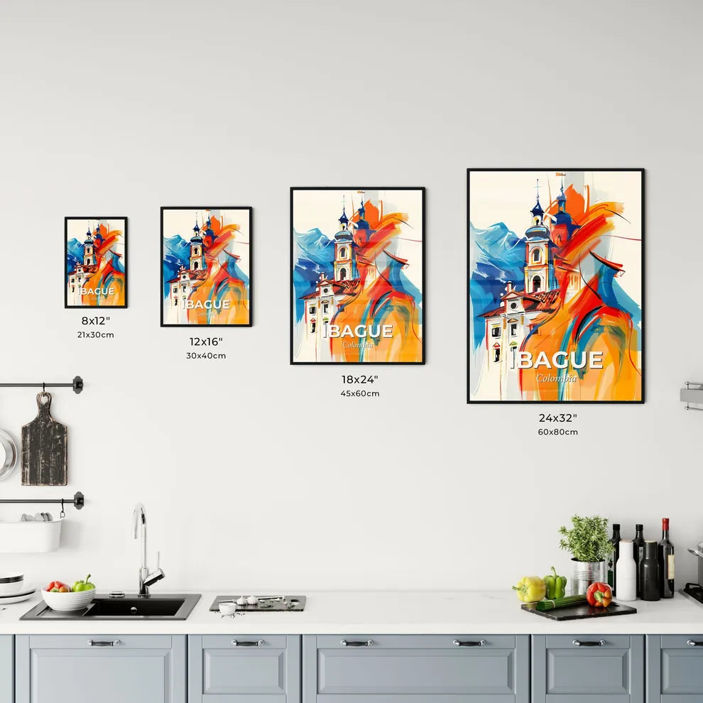 Vibrant Ibague, Colombia Kitchen Art