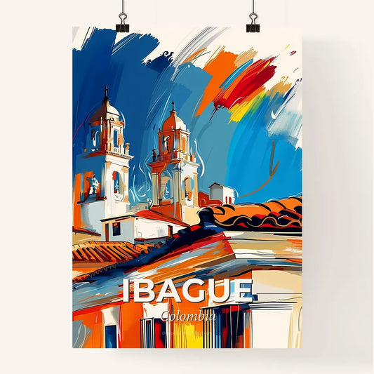 Vibrant Ibague, Colombia Poster