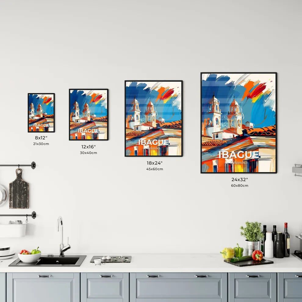 Vibrant Ibague, Colombia Kitchen Art