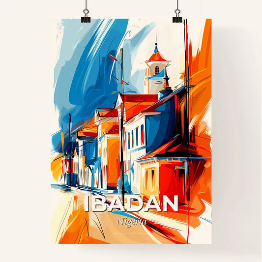 Vibrant Ibadan, Nigeria Poster