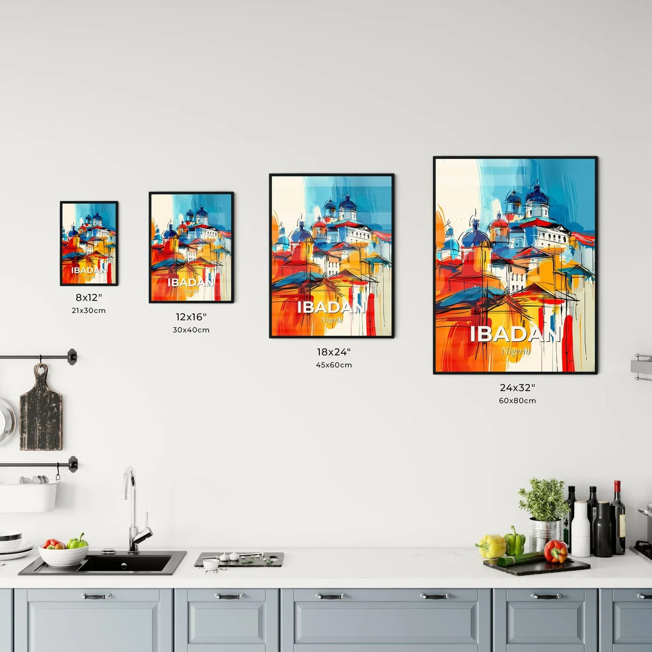 Vibrant Ibadan, Nigeria Kitchen Art