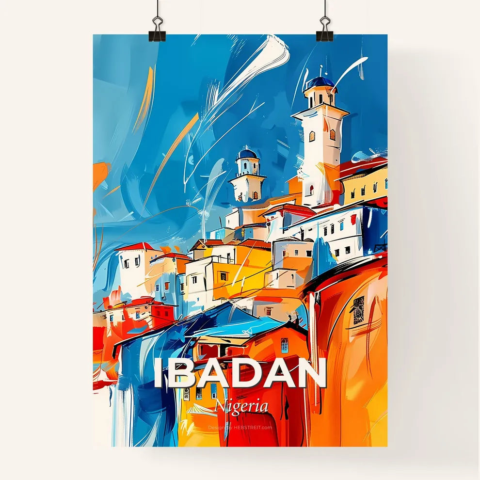 Vibrant Ibadan, Nigeria Poster