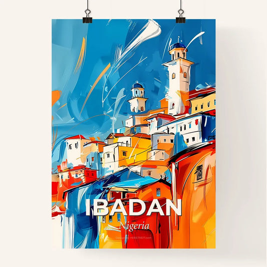 Vibrant Ibadan, Nigeria Poster