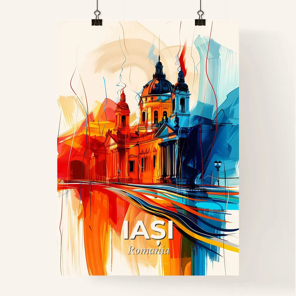 Vibrant Iași, Romania Poster