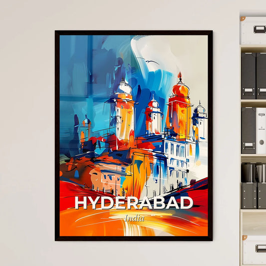 Vibrant Hyderabad, India Art Print