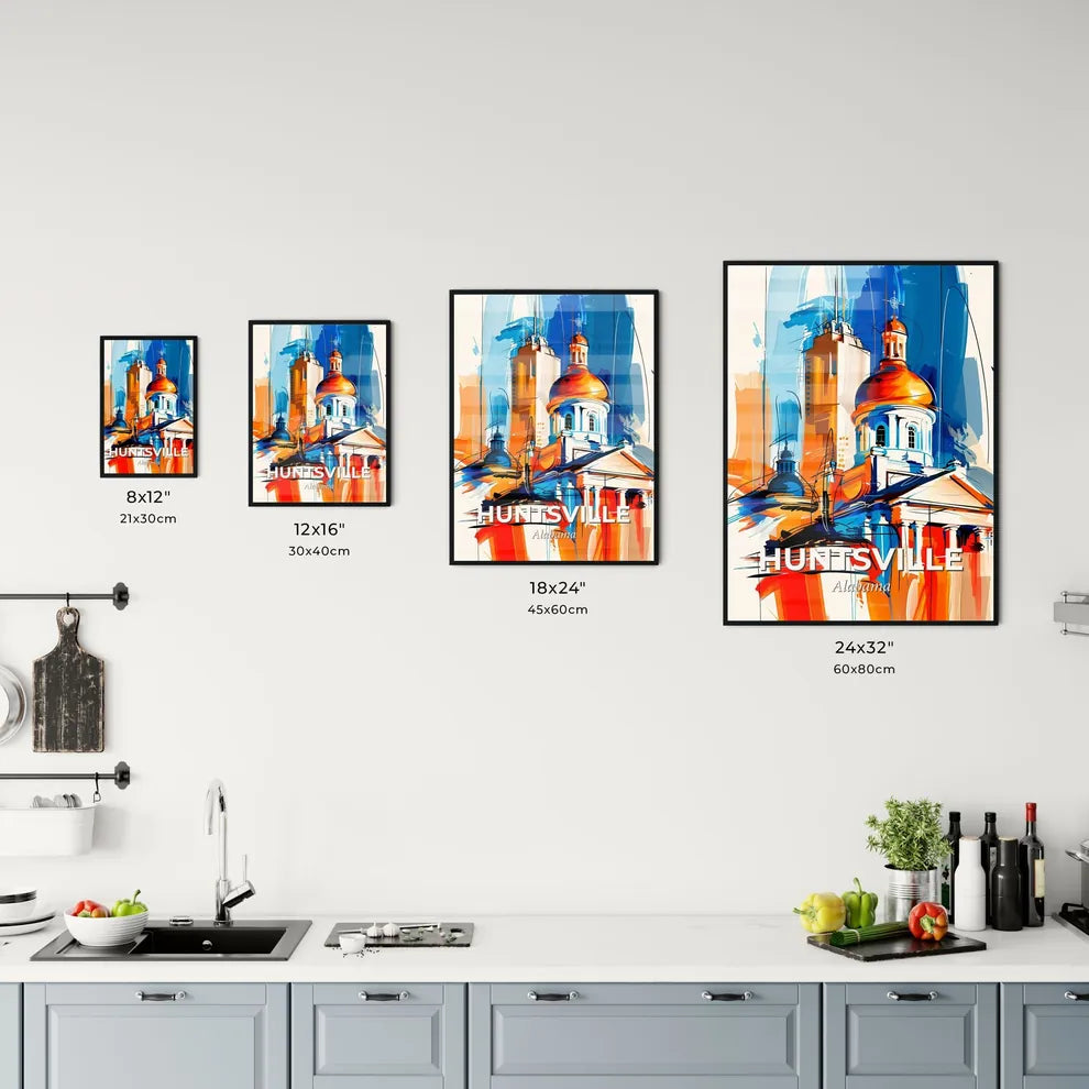 Vibrant Huntsville, Alabama Kitchen Art