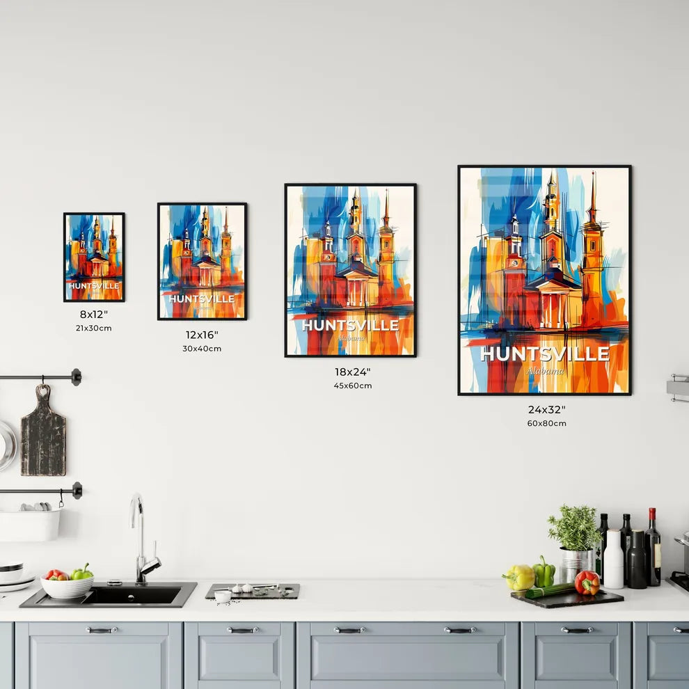 Vibrant Huntsville, Alabama Kitchen Art