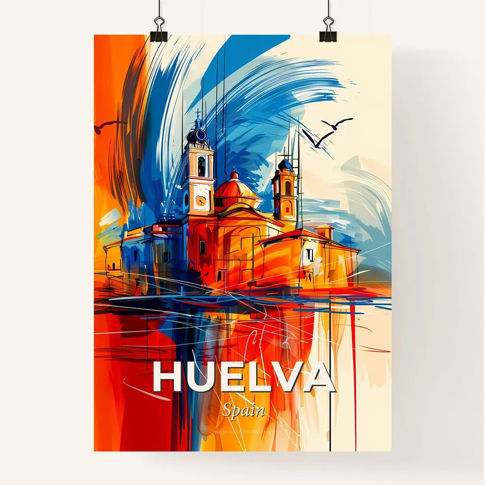 Vibrant Huelva, Spain Poster