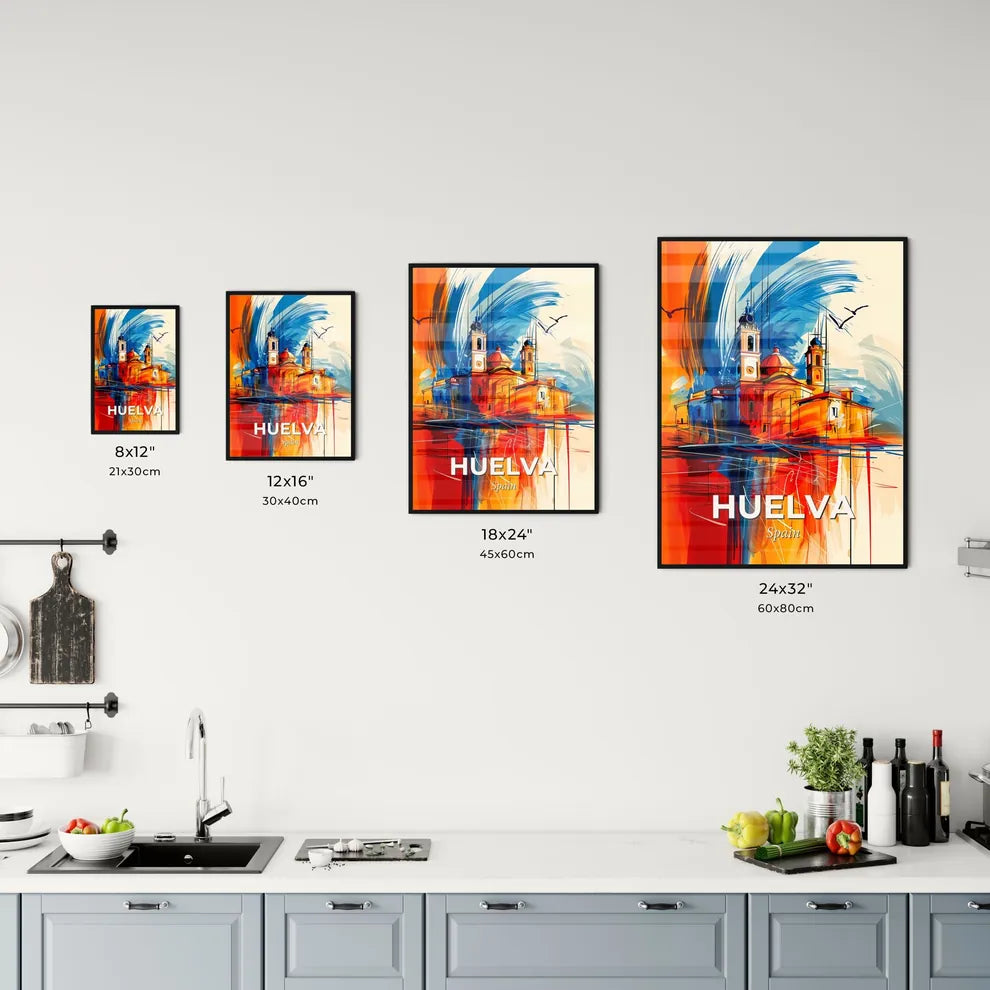 Vibrant Huelva, Spain Kitchen Art