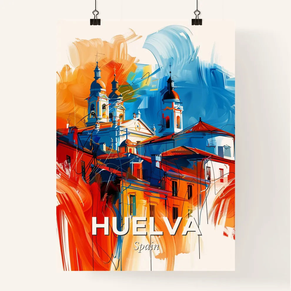 Vibrant Huelva, Spain Poster