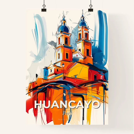 Vibrant Huancayo, Peru Poster