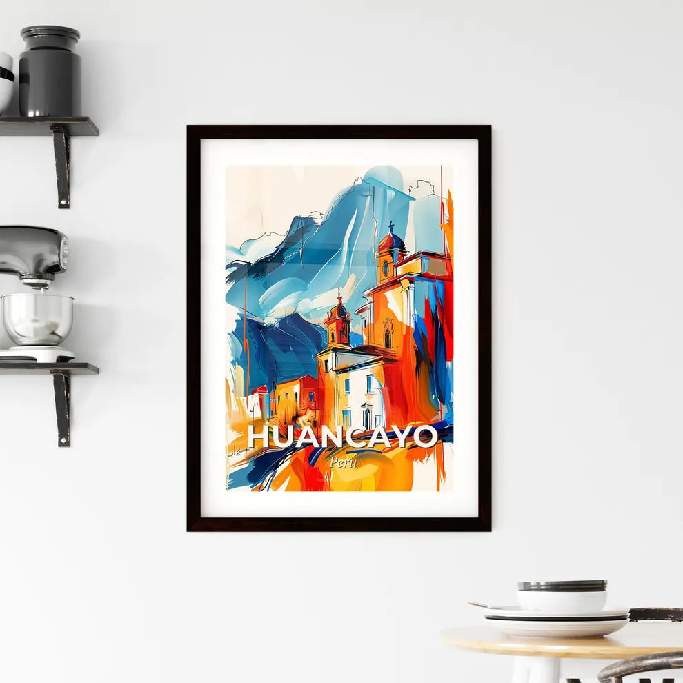 Vibrant Huancayo, Peru Framed Print