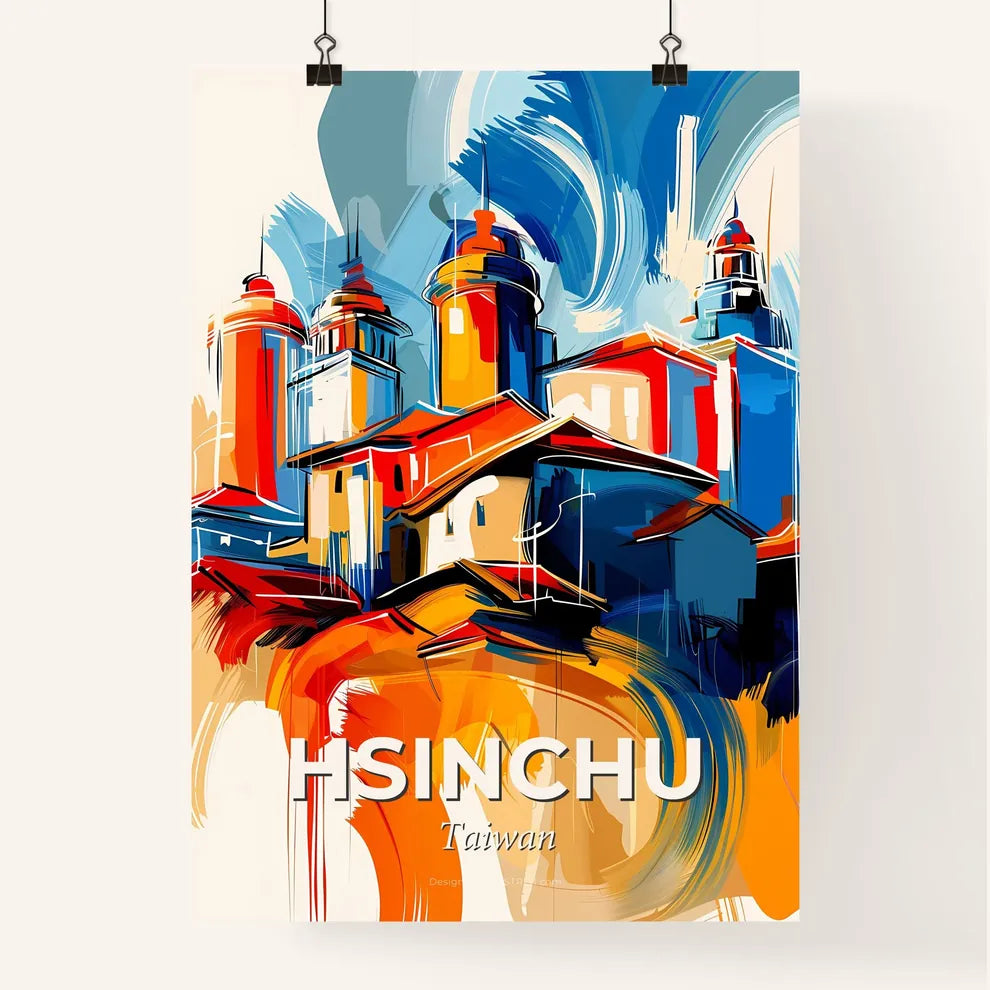 Vibrant Hsinchu, Taiwan Poster