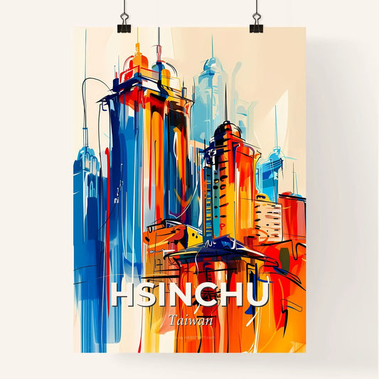 Vibrant Hsinchu, Taiwan Poster