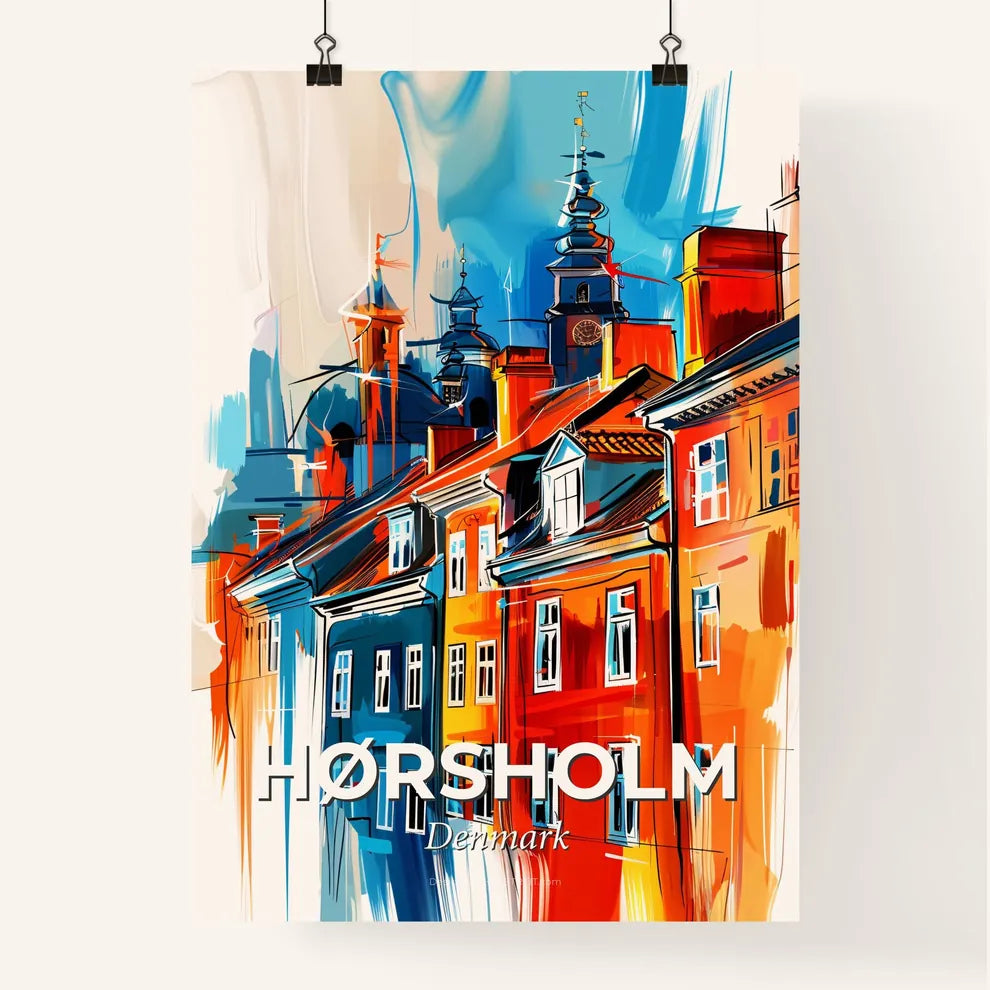 Vibrant Hørsholm, Denmark Poster