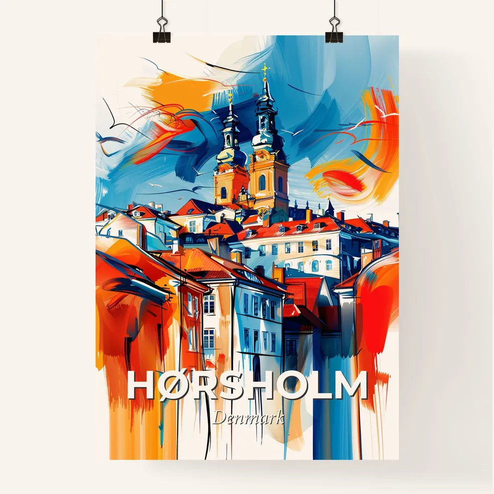 Vibrant Hørsholm, Denmark Poster