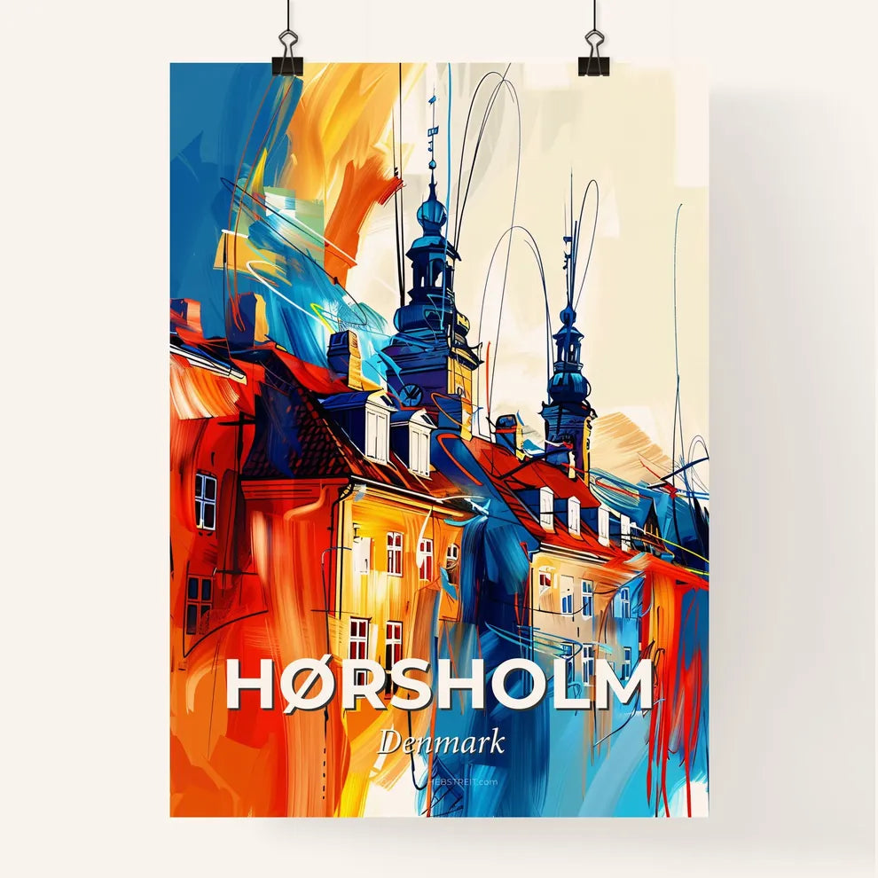Vibrant Hørsholm, Denmark Poster