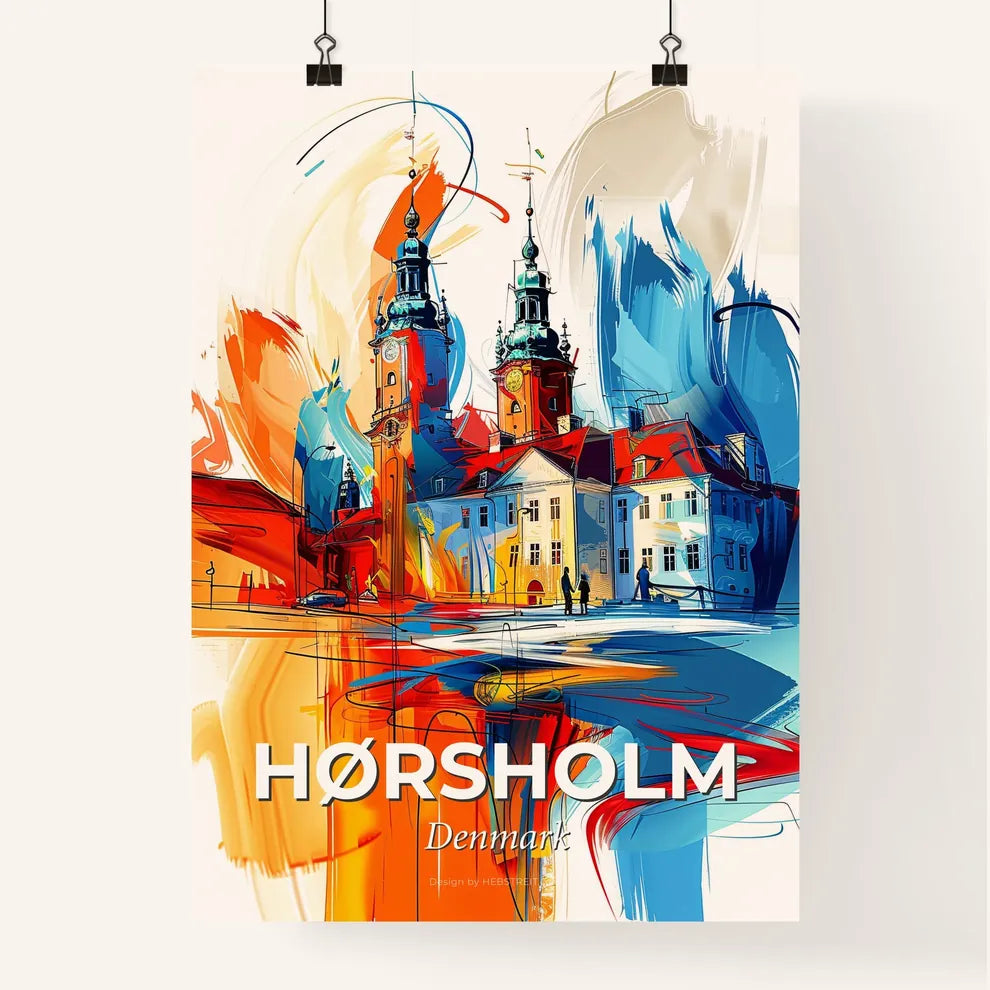 Vibrant Hørsholm, Denmark Poster