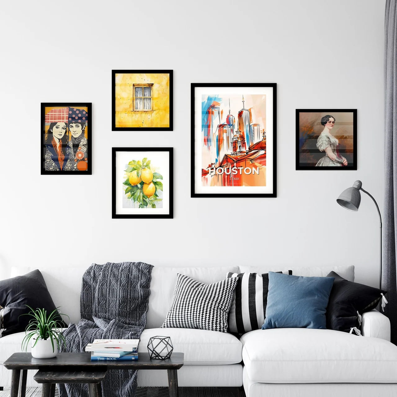 Vibrant Houston, Texas Wall Art Collection